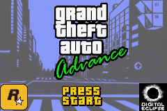 Grand Theft Auto Advance Title Screen